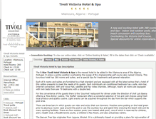 Tablet Screenshot of hoteltivolivictoria.com